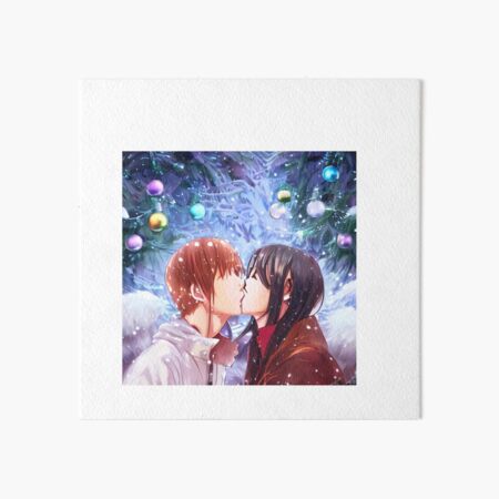 Kissing Anime Couple Anime Girl Boy Cute Kiss Poster by ChriizzGoku