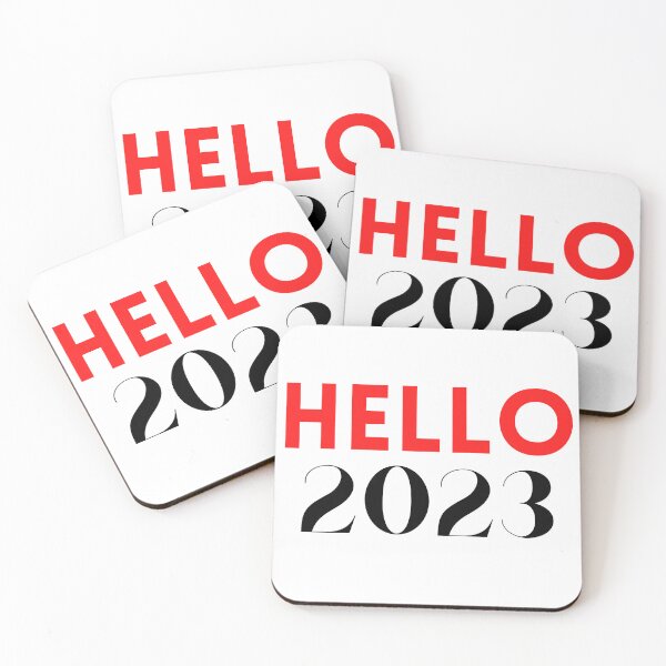 Item preview, HELLO 2023 - NEW YEAR - HAPPY NEW YEAR 2023  designed and sold by WBP Mart.