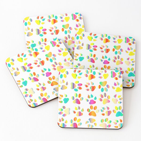 Item preview, Cute Colourful Animal Footprint Pattern designed and sold by Kodexstore.