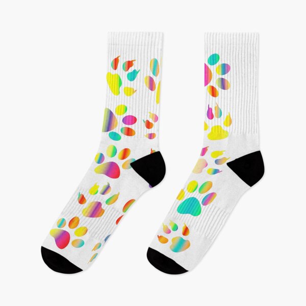 Item preview, Cute Colourful Animal Footprint Pattern designed and sold by Kodexstore.