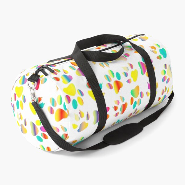 Item preview, Cute Colourful Animal Footprint Pattern designed and sold by Kodexstore.