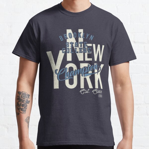 Retro Brooklyn Varsity Print Mens T-Shirt