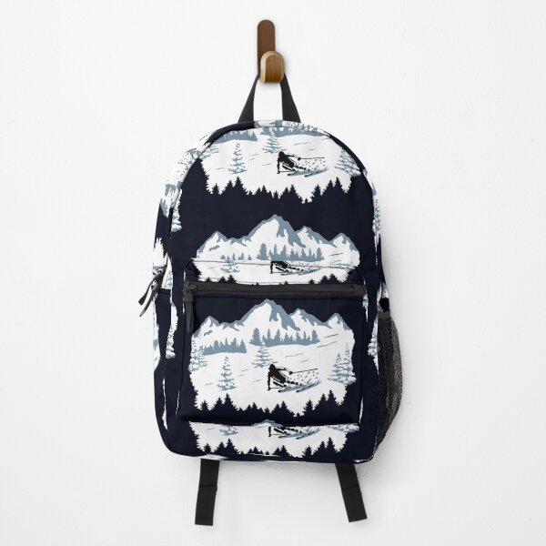 Item preview, Skiing, Skier, Ski, Winter Snow Mountains designed and sold by claudiasartwork.