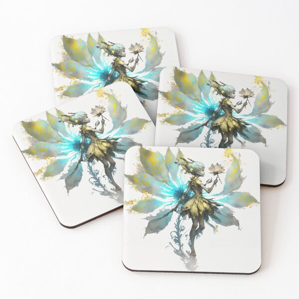Item preview, Fairy of the Yellow Realm with Wings designed and sold by TheDigitalAnvil.