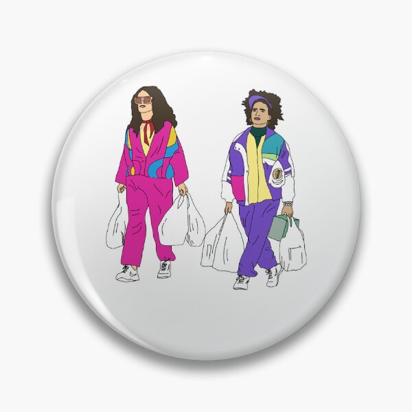 Item preview, Cool Retro Ilana Abbi Fans Art Broad City Ease These designed and sold by CratchGraphic.