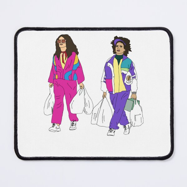 Item preview, Cool Retro Ilana Abbi Fans Art Broad City Ease These designed and sold by CratchGraphic.