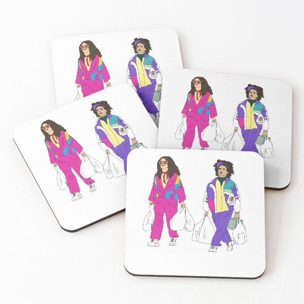 Item preview, Cool Retro Ilana Abbi Fans Art Broad City Ease These designed and sold by CratchGraphic.