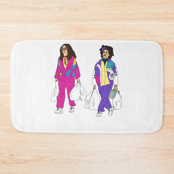 Item preview, Cool Retro Ilana Abbi Fans Art Broad City Ease These designed and sold by CratchGraphic.