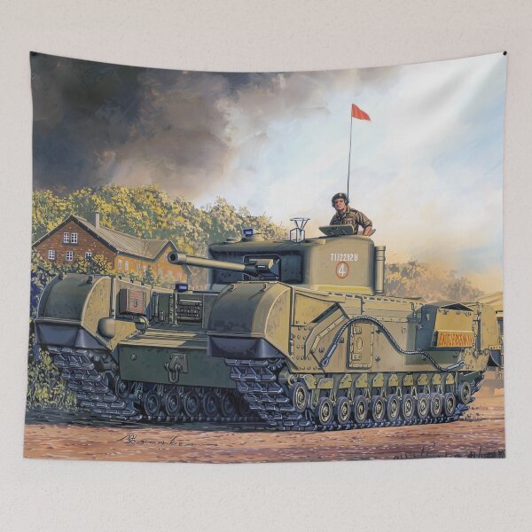 Item preview, Churchill MkIV British MBT designed and sold by tank-lover.