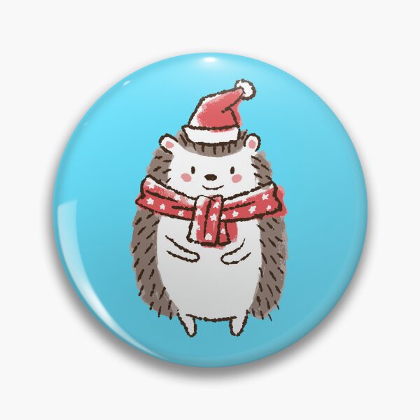 Item preview, Adorable and Lovely Christmas Hedgehog designed and sold by KaylaStudio.