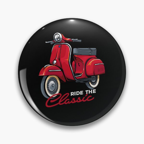 Artikelvorschau, Italien Roller Scooter Moped Retro Love Vintage entworfen und verkauft von PartyShirts1.