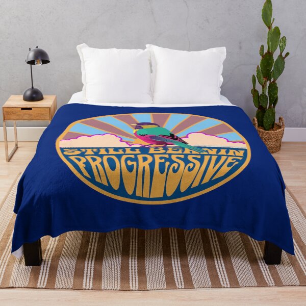 Item preview, PMD00125 Progressive Movement Designs Sunrise Still Bernin rainbow colored bird design for LGBTQ progressives designed and sold by ProgressiveLeft.