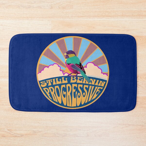Item preview, PMD00125 Progressive Movement Designs Sunrise Still Bernin rainbow colored bird design for LGBTQ progressives designed and sold by ProgressiveLeft.