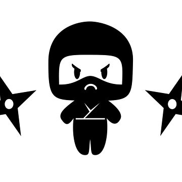 Artwork thumbnail, Happy Grumpy Ninjas by Petits Pixels
