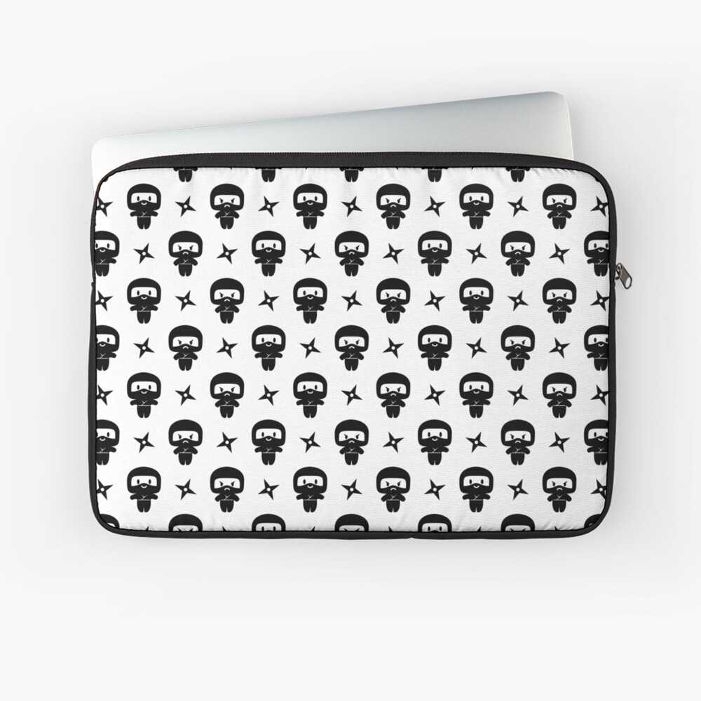 Happy Grumpy Ninjas Laptop Sleeve