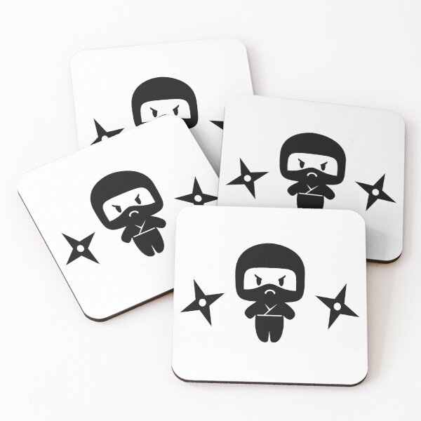 Item preview, Happy Grumpy Ninjas designed and sold by Petits Pixels.