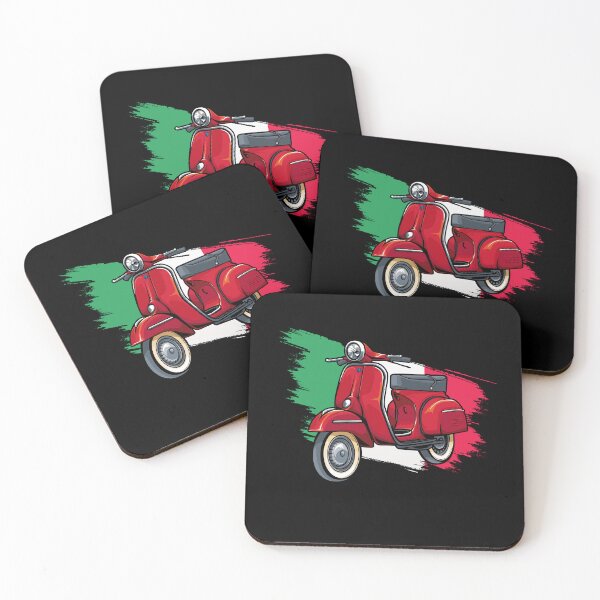 Item preview, Italy Classic Scooter Moped Bike Retro Love Vintage designed and sold by PartyShirts1.