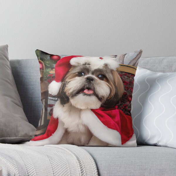 Item preview, Shih Tzu In Merry Christmas Photo For Shih Tzu Lovers designed and sold by SubtleSplit.