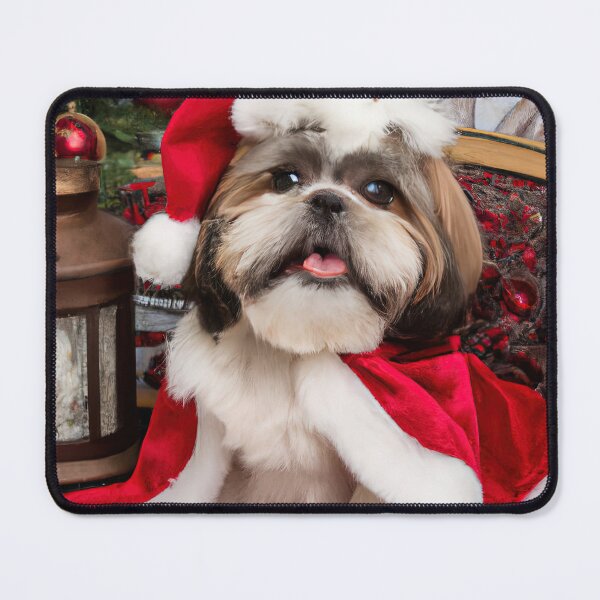 Item preview, Shih Tzu In Merry Christmas Photo For Shih Tzu Lovers designed and sold by SubtleSplit.
