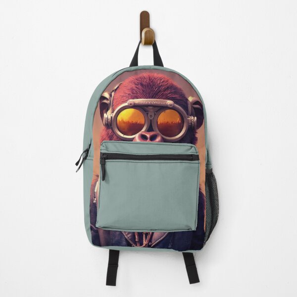 Item preview, Cyberpunk Pirate Gorilla designed and sold by MimozaStudio.