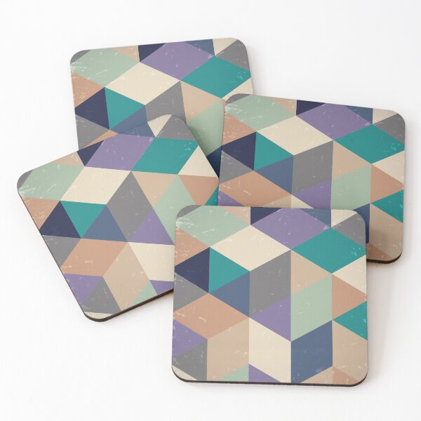 Item preview, Retro Geometric Pattern In Grunge Style designed and sold by Pattern1design.