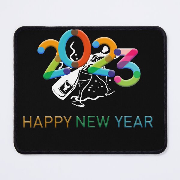 Item preview, Goodbye 2022 Hello 2023 Happy New Year 2023 New Years Sticker  designed and sold by CuteHigh01.