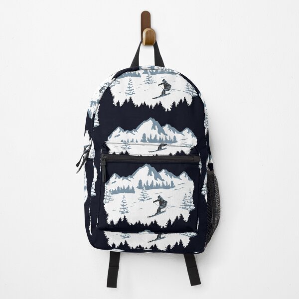 Item preview, Skiing, Skier, Ski, Winter Snow Mountains designed and sold by claudiasartwork.