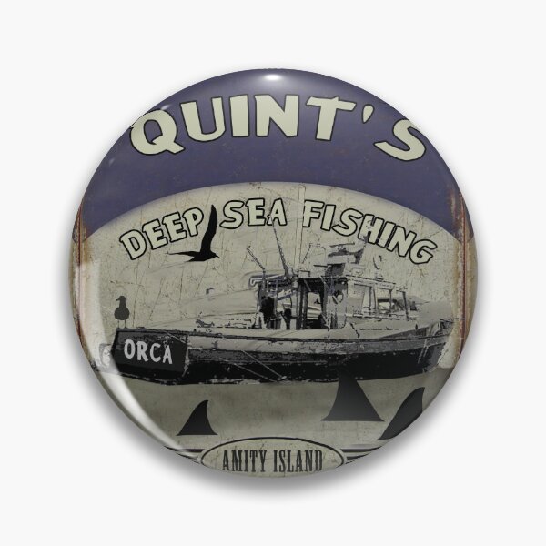 Item preview, Quint's Shark Fishing (One Way Trips) designed and sold by The Aloof.