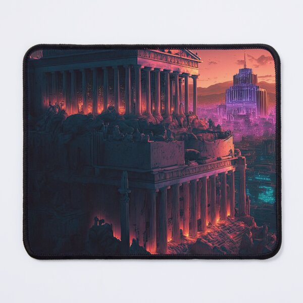 Item preview, Cyberpunk Acropolis designed and sold by art8085.