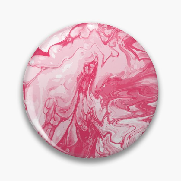 Artikelvorschau, Vivid Pink Palette 9 Marble Fluid Art entworfen und verkauft von Janzay.