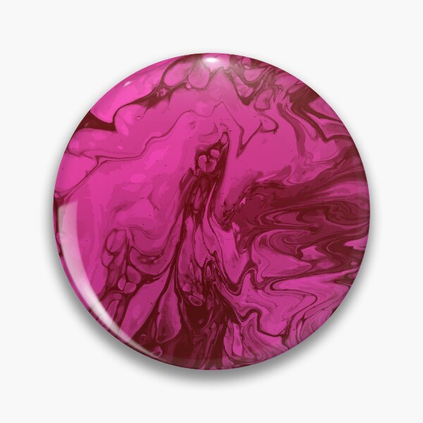 Artikelvorschau, Vivid Pink Palette 12 Marble Fluid Art entworfen und verkauft von Janzay.