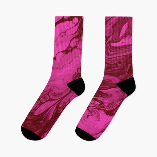 Artikelvorschau, Vivid Pink Palette 12 Marble Fluid Art entworfen und verkauft von Janzay.