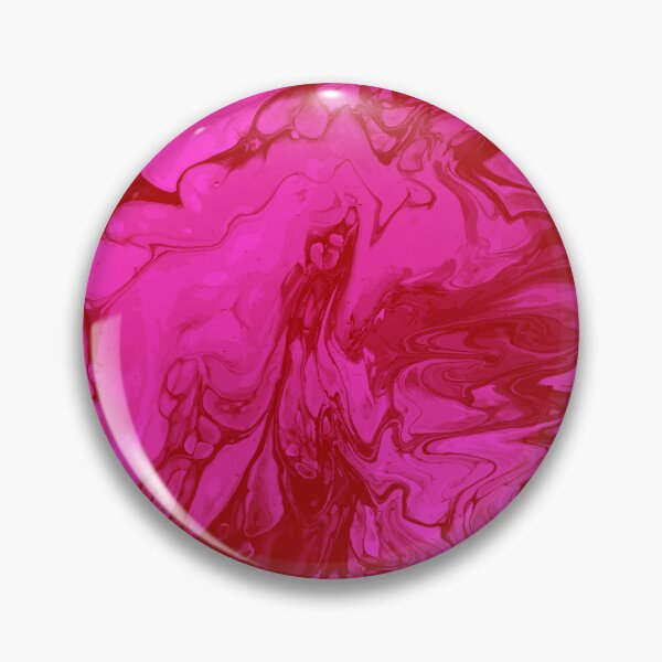 Artikelvorschau, Vivid Pink Palette 13 Marble Fluid Art entworfen und verkauft von Janzay.