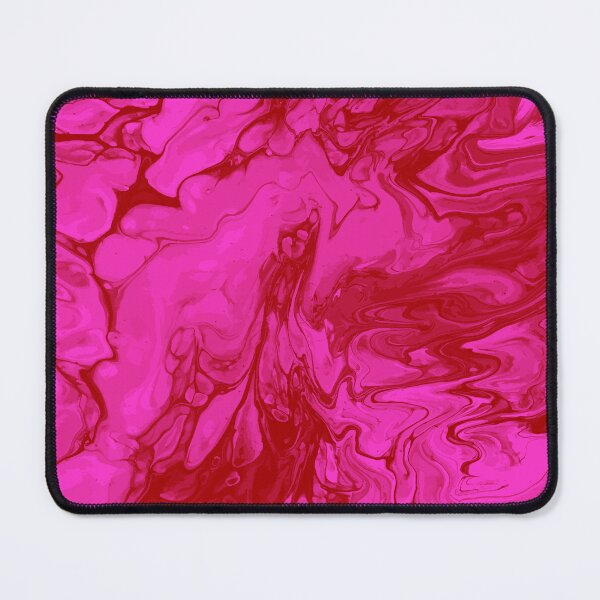 Aperçu de l'œuvre Vivid Pink Palette 13 Marble Fluid Art créée et vendue par Janzay.