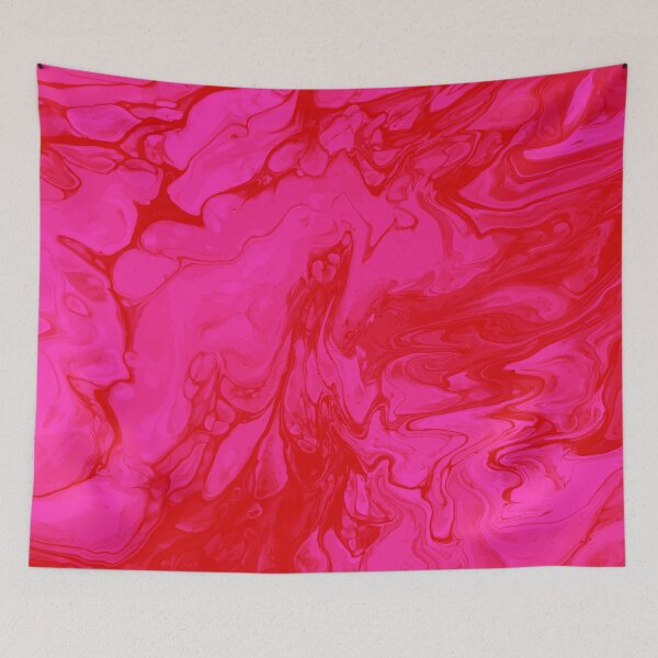Item preview, Vivid Pink Palette 15 Marble Fluid Art designed and sold by Janzay.