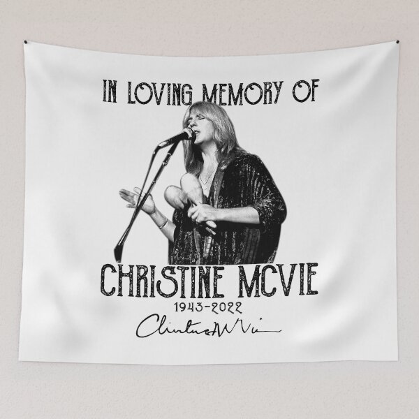 Item preview, Christine McVie In Loving Memory Of Christine McVie Perfect R.I.P Signature Retro Vintage Rock Pop Music designed and sold by RonZimmerman.