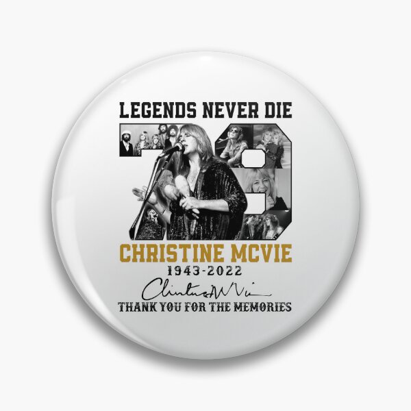Item preview, Christine McVie Perfect Legends Never Die R.I.P Signature Retro Vintage Rock Pop Music designed and sold by RonZimmerman.