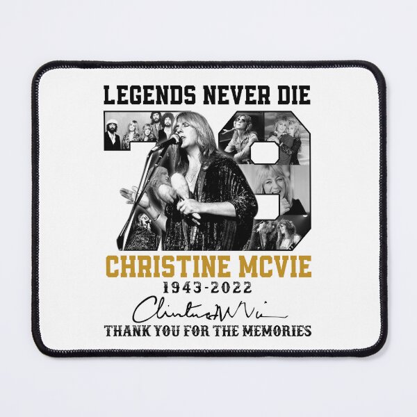 Item preview, Christine McVie Perfect Legends Never Die R.I.P Signature Retro Vintage Rock Pop Music designed and sold by RonZimmerman.