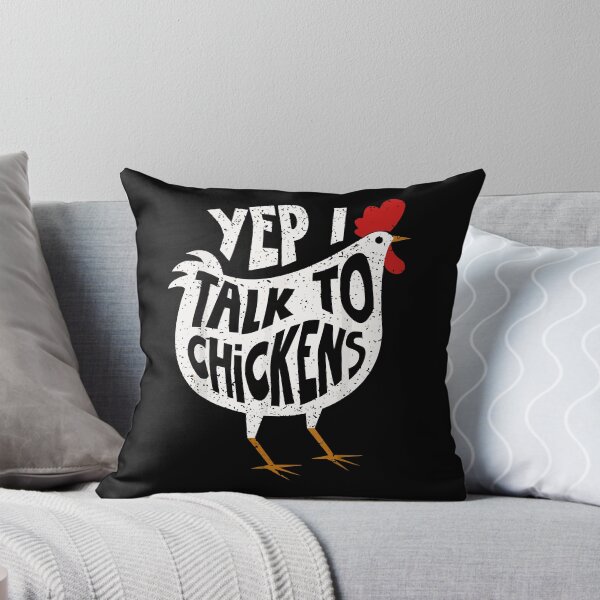 Item preview, Yep I Talk To Chickens, Cute Chicken Buffs Gift designed and sold by Msadk.