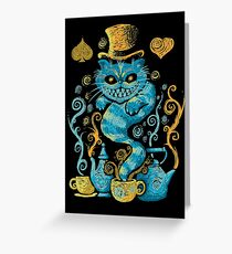 Wondercat Impressions Greeting Card