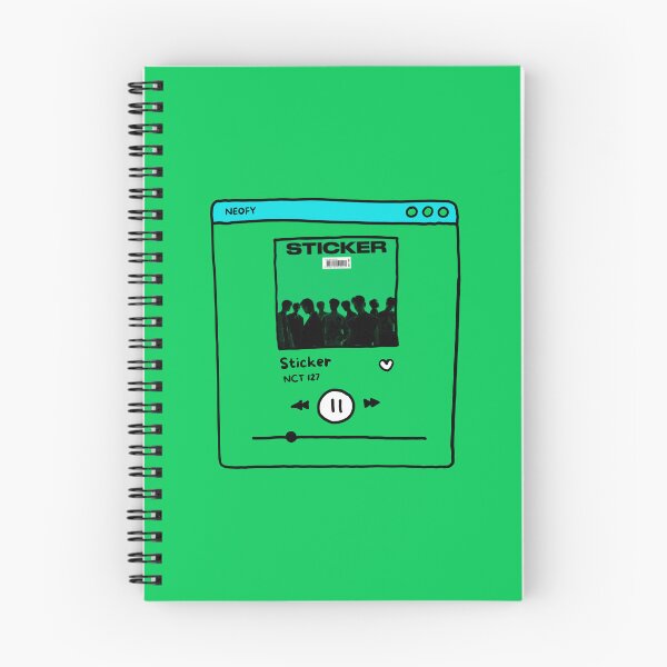 Item preview, NCT 127 - Sticker (music player ver.) designed and sold by smallkore.