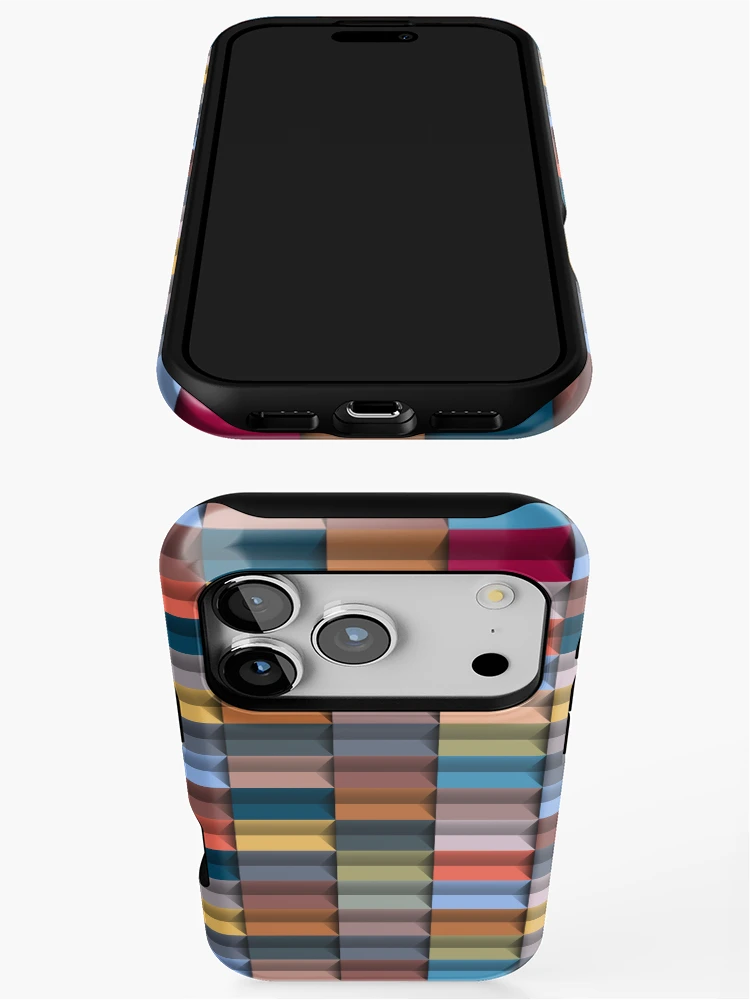 Thumbnail 3 of 4, iPhone Case, Geometric Structure designed and sold by Pattern1design.