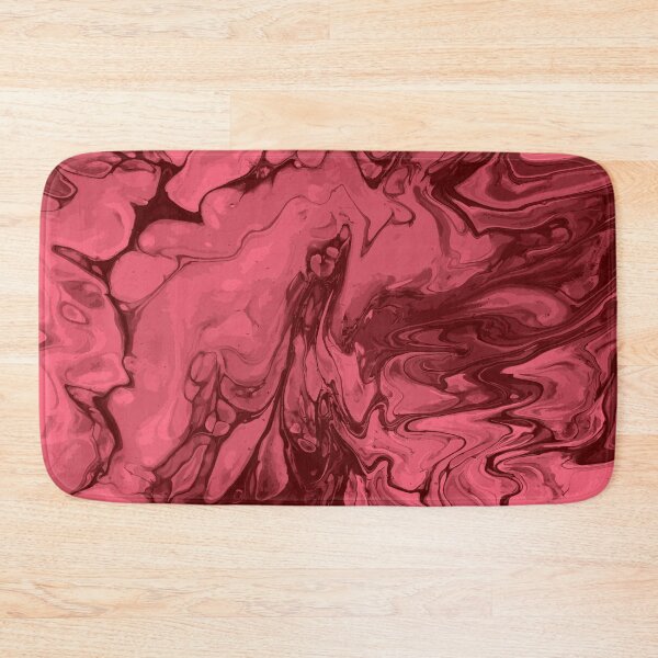 Artikelvorschau, Vivid Red Palette 7 Marble Fluid  Art  entworfen und verkauft von Janzay.