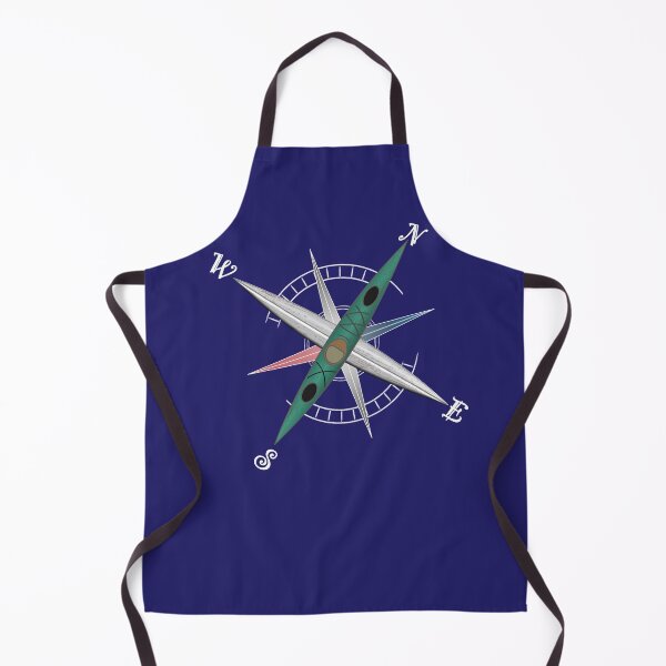 Item preview, Cool kayak design with compass rose and green kayak designed and sold by Breier.