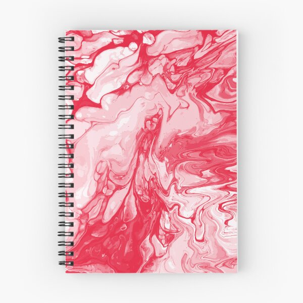 Artikelvorschau, Vivid Red Palette 8 Marble Fluid  Art  entworfen und verkauft von Janzay.