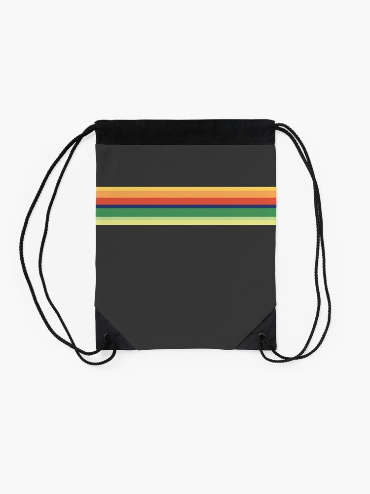 Alternate view of 13th Doctor Who Striped Shirt Drawstring Bag