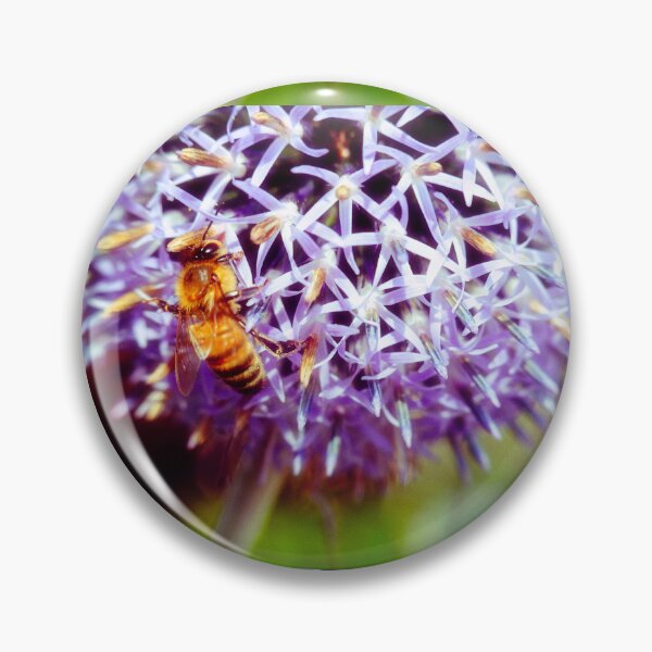 Item preview, Bee On Small Globe Thistle 3  designed and sold by Robert Alsop.