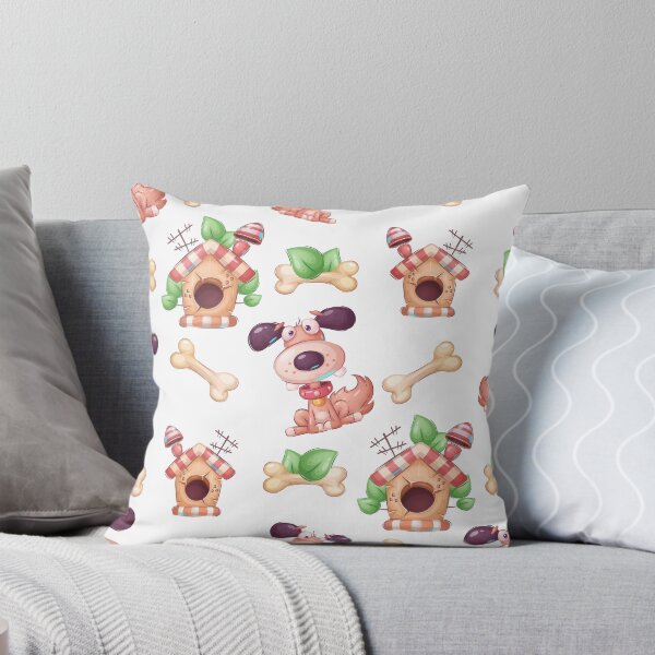 Item preview, Cute, Pastel Dog Cartoon Pattern for Dog Lover designed and sold by petpuppymania.
