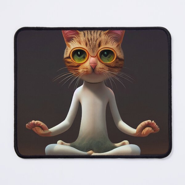 Item preview, Yoga Cat designed and sold by Alcaselzer.