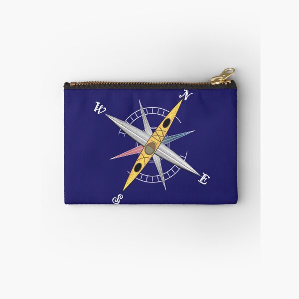 Item preview, Cool kayak design with compass rose and yellow kayak designed and sold by Breier.